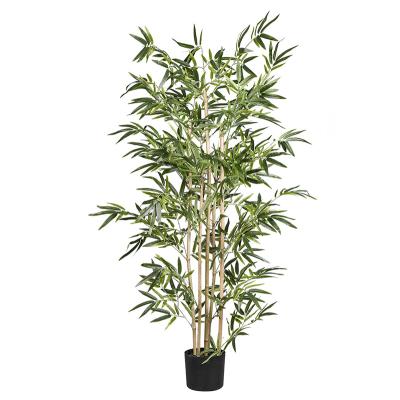 China Outdoor Decorative Art Decor Trees Home With Large Pot Faux Bamboo Artificial Plant for sale