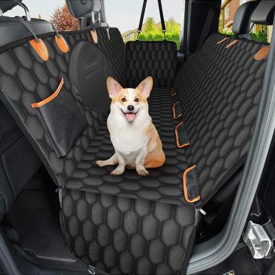 China Wholesale Waterproof Pet Back Cushion Car Scratchproof Hammock Dogs Backseat Protection Against Dirt Back Seat Cover Protector for sale