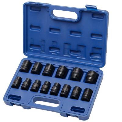 China Heavy Duty Ball Hex 1/2in Socket Wrench Set Hand Tools Tool Kit Black 12.5mm for sale