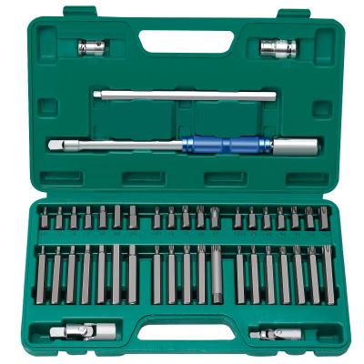 China 42pcs T Socket Wrench Steel Hex Screwdriver Bit for sale