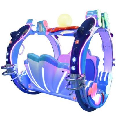 China 2022 Luxury Rechargeable Outdoor Happy Leswing Spinning Ride The Amusement Park Car 360 Car Bar for sale