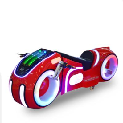 China Fiberglass+Hardware new design fun kiddie rides motorcycle battery remote control speed bike ride for adult and kids for sale