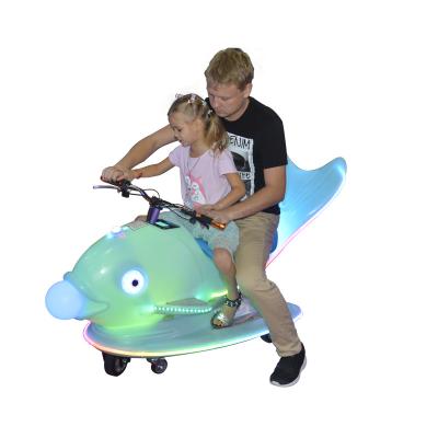 China Other Amusement Park Products Hot Selling Amusement Fish Fiberglass Train Ride On Car for sale