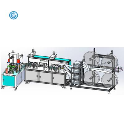 China Full Automatic High Speed ​​Advertising Company Headband Kf94 Mask Machine for sale