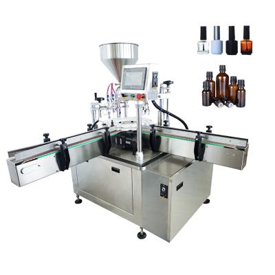 China Food UBL Factory 30Ml Essential Oil Perfume Bottle Machine Essential Oil Liquid Filling Capping Automatic Filling Machine for sale