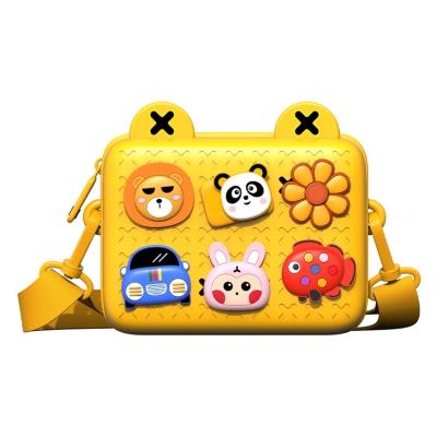 China New Mini For Children Waterproof EVA Cute DIY Toys Cartoon Bag Children Fashion Cross Body Bag for sale