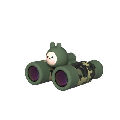 China Soft Affordable Gift Mini Children Binoculars in Common Unisex 28x Toy Telescope For Kids for sale