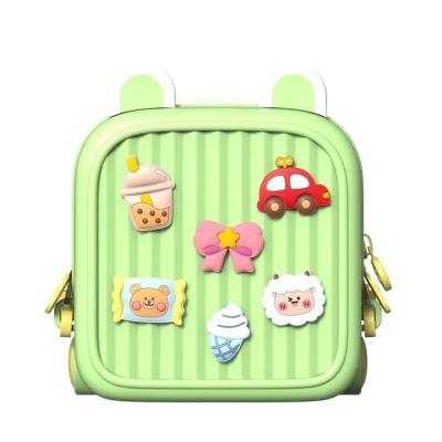 China Light waterproof leisure ODM candy color cartoon kindergarten baby dustproof backpack for sale