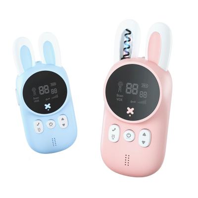 China Popular Novelty Educational Toy Radio Wave Wireless Interphone Walkie Talkie Children Flashing Pairs for sale