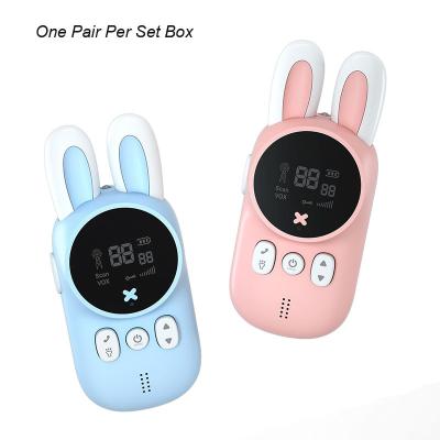 China FLASHING Quality Rechargeable Kids Educational Toy Radio Wave Wireless Interphone Walkie-talkie for sale