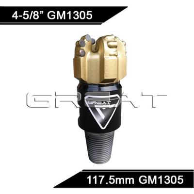 China 4-5/8” GM1305 golden PDC Drill Bit,PDC Core Bit,PDC Mining Bit for oil gas for sale