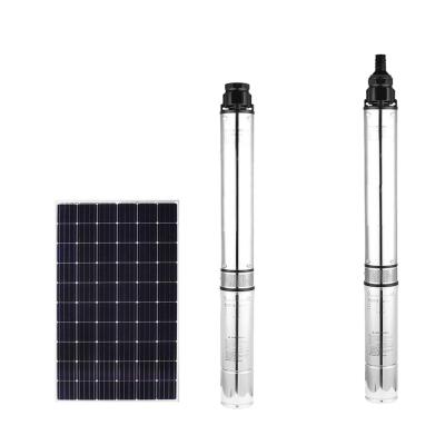 China Family Homes Three Phase DC Solar Powered Water Pump For Agriculture Brushless for sale