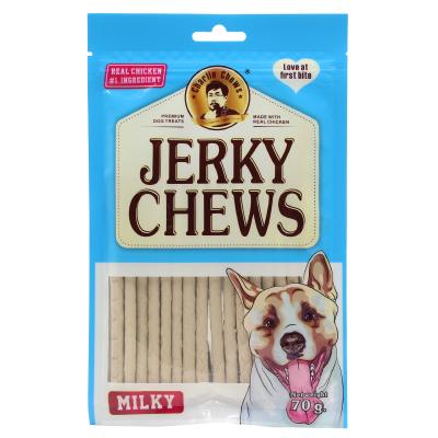 China Sustainable Durable Dog Treats Dog Jerky Treats Milk Flavor natural veggies for sale