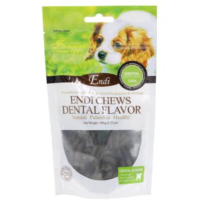 China Viable Natural Dental Dog Chews Large Dog Bone 100g/color bag for sale