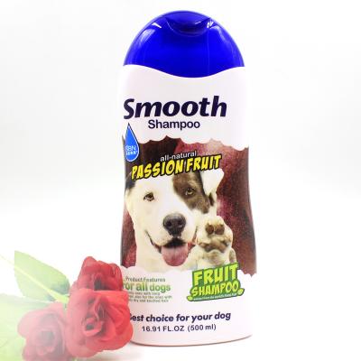 China Sustainable Organic Fruit Dog Shampoo Natural Material Pet Hair Cleaning for sale