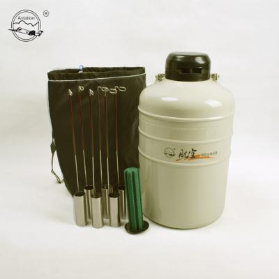 China YDS30-125 Large Diameter Liquid Nitrogen Medical Cryogenic Storage Container for sale