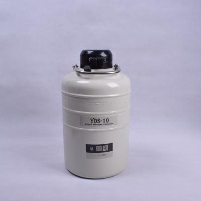 China 64days YDS-10 liquid nitrogen container for cryo transport for sale