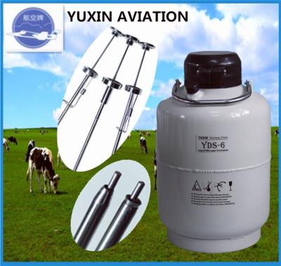 China Durable Liquid Nitrogen Storage Tank For Veterinary Artificial Insemination Gun For Cattle for sale