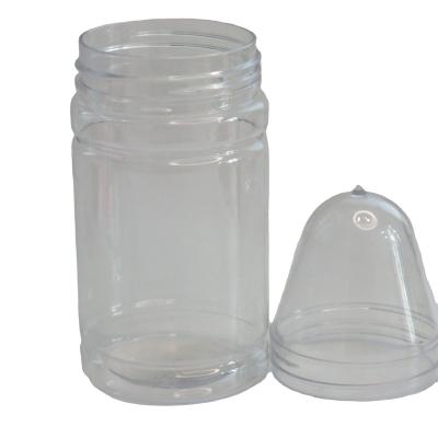 China Factory Custom Made Child Safe Plastic PET Bottle Juice Drink Bottle Square Embryo for sale