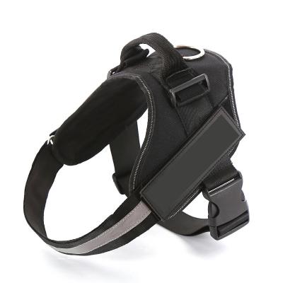 China Manufacturer Wholesale Reflective Breathable Multi-design Custom Large Dog Harness for sale