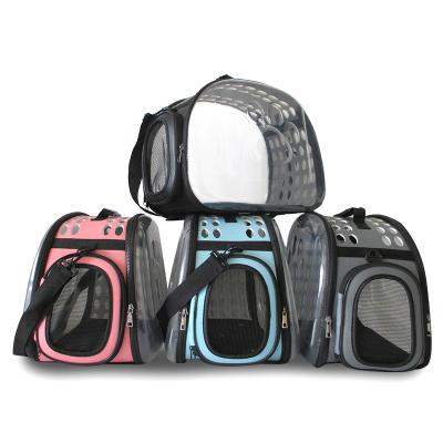 China Breathable Bag Cat Handbag Dog Cage Travel Space Capsule Carry Backpack for sale