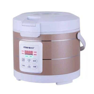 China 2021 Wholesale Price Car Multifunctional Mini Stainless Steel Electric Rice Cooker For Car for sale