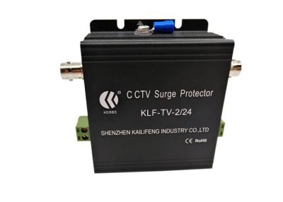 China 24v CCTV Lightning Surge Protector , 2 In 1 CCTV Video Surge Protector for sale