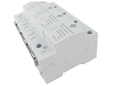 China White Color High Power Surge Protector 12ka With 4poles Class A Protection for sale