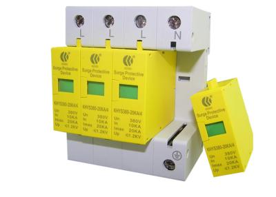 China 380VAC SPD Lightning Surge Protection Devices 1.2KV For Power Thunder Protection for sale