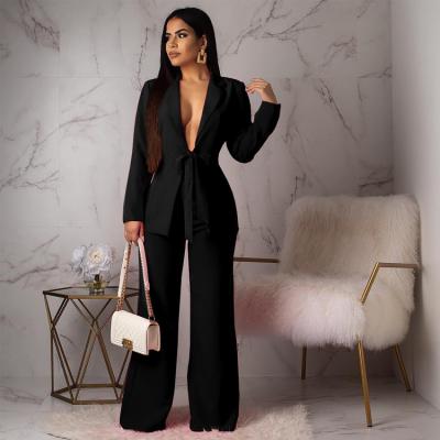 China 2021 Anti-wrinkle Star Model Style Temperament Collect Size Chalaza Suit Profession Casual Suit For Women for sale