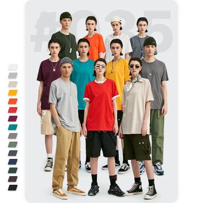 China Wholesale Anti-wrinkle Mens Cylinder Vintage Solid Color Men's T-shirt for sale