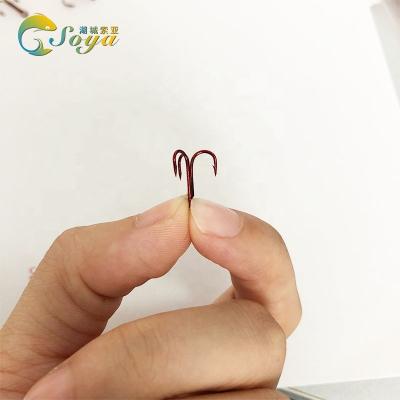 China Outdoor High Carbon Steel Fishing Activity Saltwater Fishing Treble Hooks for sale