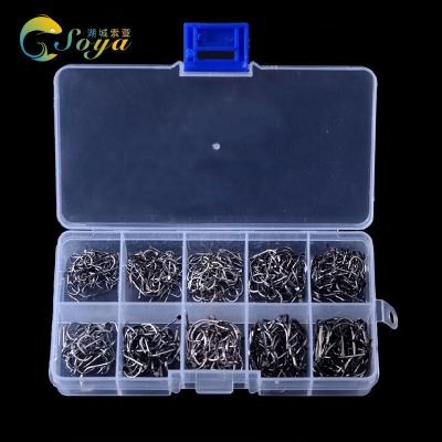 China Outdoor Popular Fishing Activity Iseama Plastic Box Hook Sets for sale