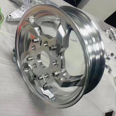 China Precision Aluminum Custom Titanium Aluminum CNC Parts Manufacturing Service CNC Milling Turning Machining Parts For Motorcycles for sale