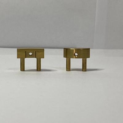 China Custom Precision Aluminum 5 Axis CNC Machining Parts Custom Brass Products Brass Parts for sale