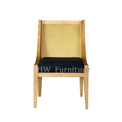 China Fabric dining chair high quality/hot sale fabric dining chair/rattan dining back chair for sale