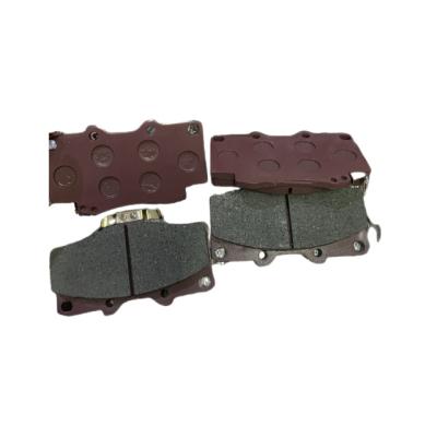 China High quality ceramic resistance high temperature car spare part auto quiet brake pads for toyota HILUX 04465-60030 HILUX for sale