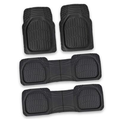 China Anti-skidding.clean Car Floor Mats Factory For 3 Row Vehicles Car Carpets Durable Automotive Flooring for sale