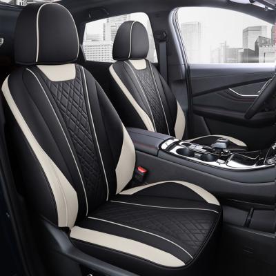 China Universal Waterproof Car Seat Cover Set All Surrounded Leather Cover Car Seat Protector for sale