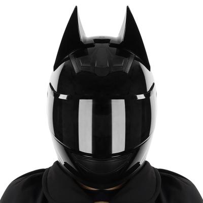 China High Safety EEC DOT Approved Motorcycle Racing Full Face Helmet For Adults Bat Man Cute Helmet for sale