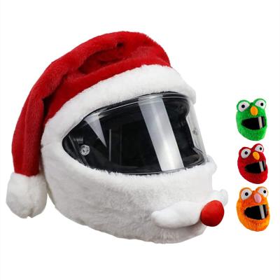 China Lightweight Popular Christmas Gift Helmet Cover Smile Motorcycle Helmet Cover for sale