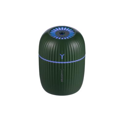 China 250ml hotel led humidifier air humidifier usb 36dB plastic car humidifier for sale