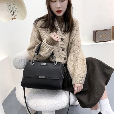 China 2021 New Arrival High Quality Fashion PU Top Handle Bags Single Shoulder Multifunctional Single Shoulder Handbag For Women for sale