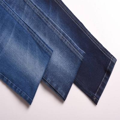 China 10.7oz Breathable Comfortable Medium Weight Denim Fabric Cotton 70% Polyester 28.5% Jeans for sale