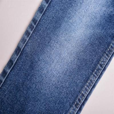 China Breathable Comfortable Cotton 70% Polyester Stretch 9.4oz 28.5% Denim Fabric 10*16/40 Jeans For Men Women And Kids for sale