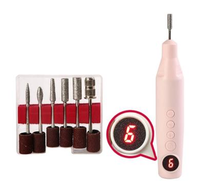 China For commercial & High Quality Professional Wholesale Portable Manicure Machine Home Use Electric Nail Drill 35000rpm for sale