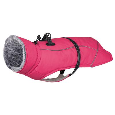 China Durable Adjustable Reflective Plush Traction Warm Medium Large Dog Clothes for sale