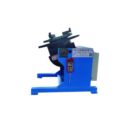 China Garment Shop Heavy Duty Welding Table Rotary Positioner 600kg Turntable Welder Configure Kp-500 Rotary Welding Chuck for sale