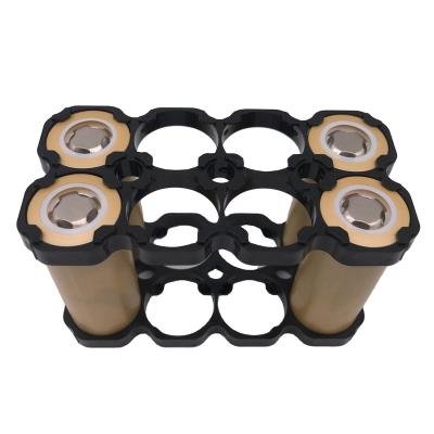 China ABS+PC 2P4S 32650 Electric Bicycle Frame Support Lithium Ion Battery Holder 32650 Spacer Holder for sale