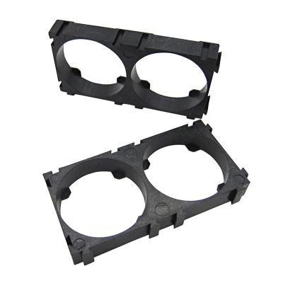 China Freestanding ABS+PC 2P 26650 Combination Cell Spacer Bracket Battery Holder 26650 Cell Holder Battery Holder for sale